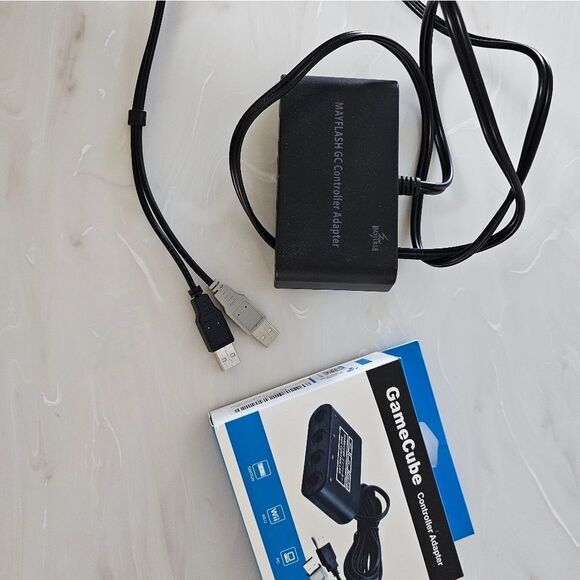 GameCube controller adapter (new)mayflash game cube controller adapter pre-owned - Picture 3 of 4